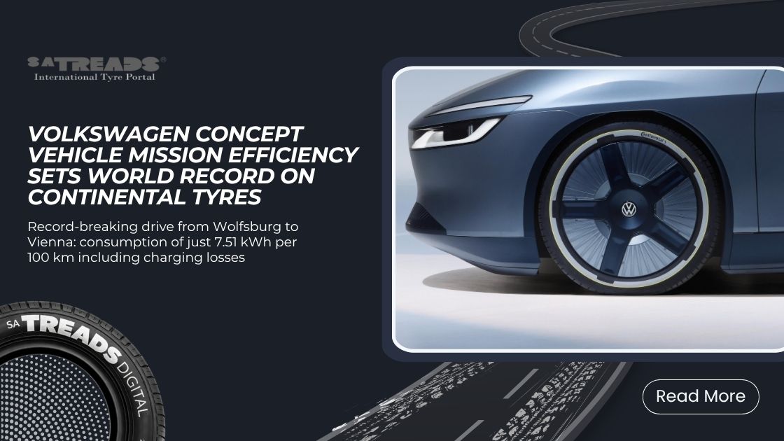 Volkswagen Concept Vehicle Mission Efficiency Sets World Record on Continental Tyres